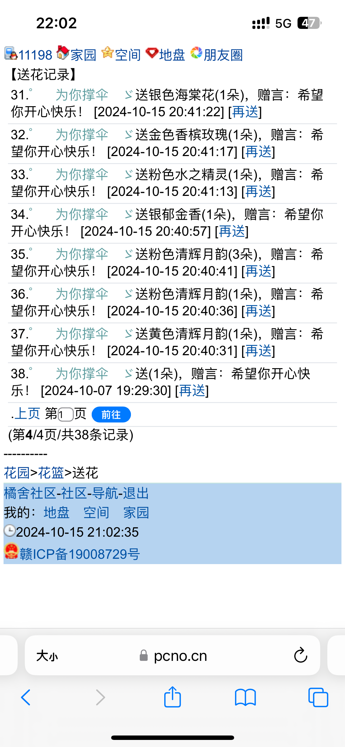 送花4
