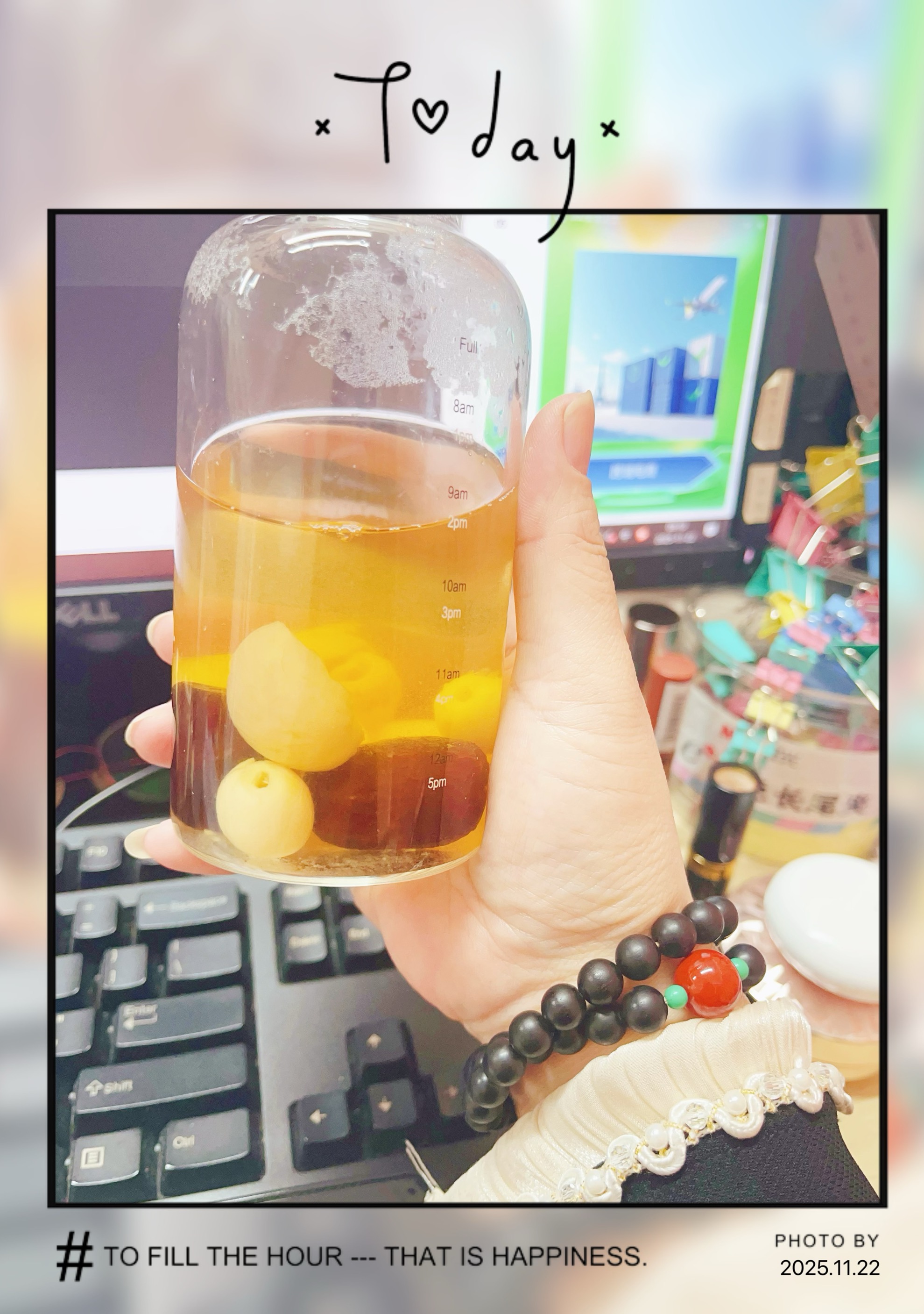 红枣桂圆莲子茶